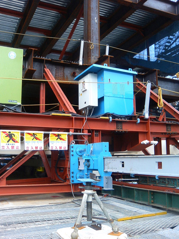 大屋根スライドシステム(SWORD工法)